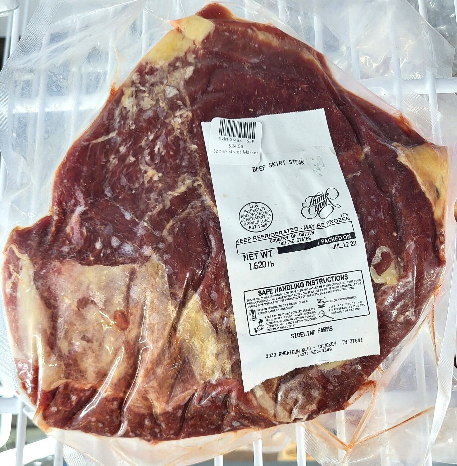 Beef - Skirt Steak - SLF