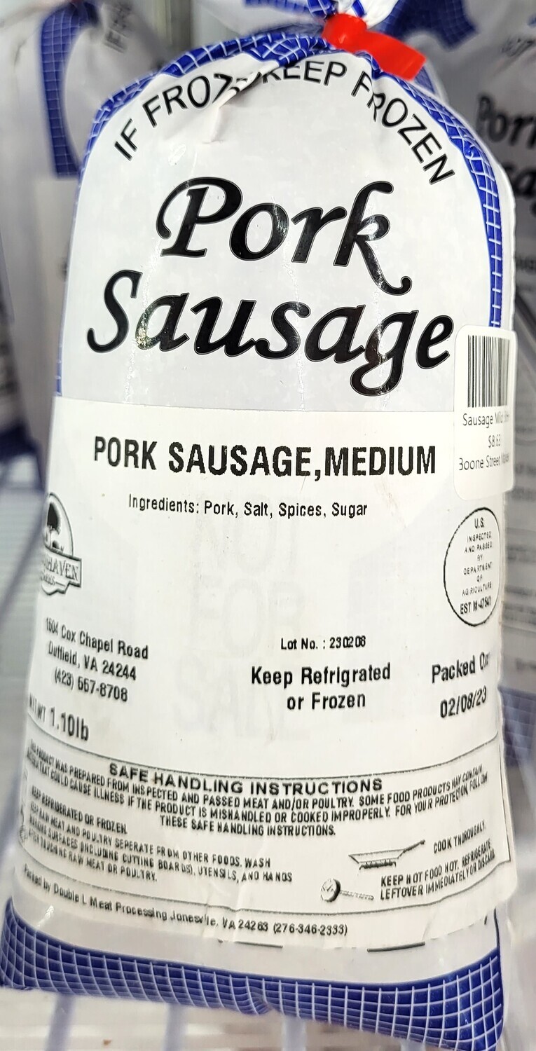 Pork - Sausage Med - BrHF