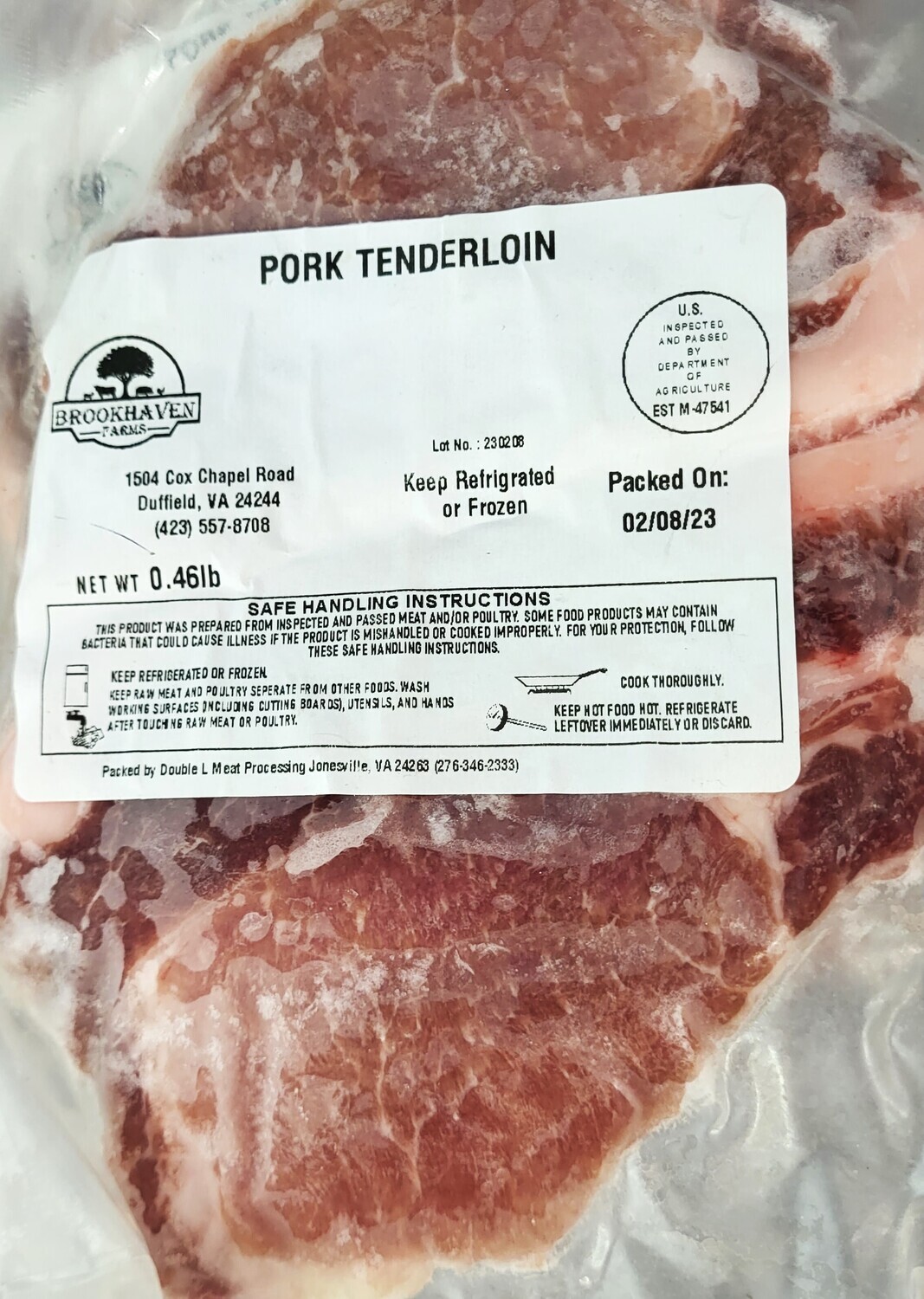 Pork - Tenderloin - BrHF