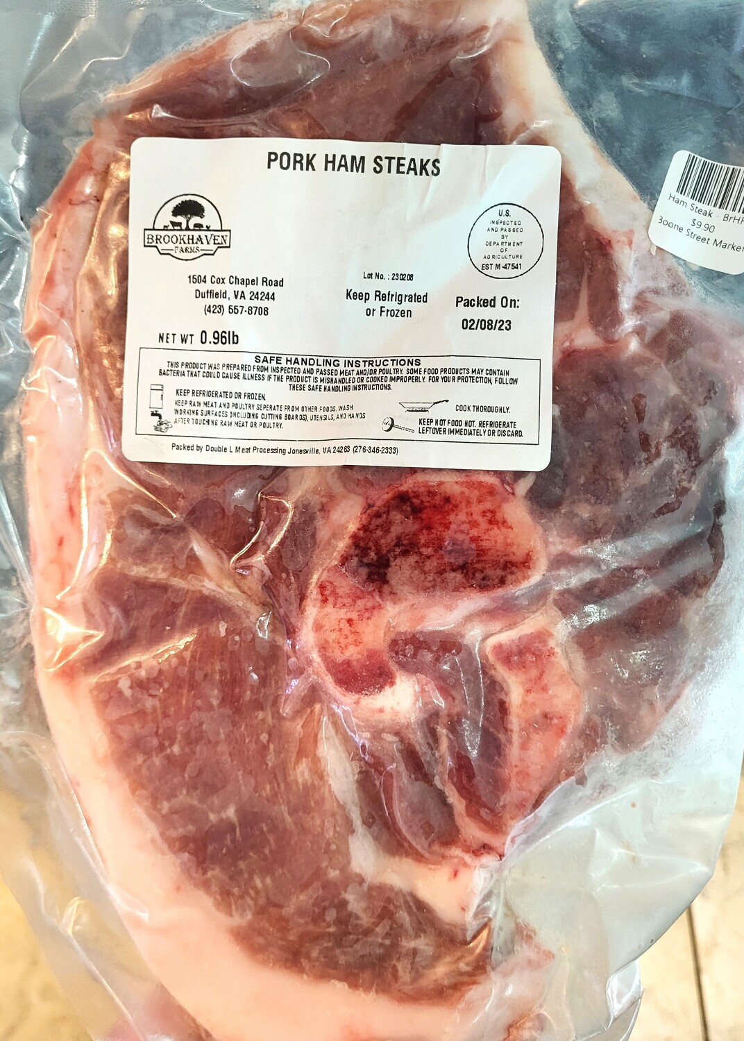 Pork - Ham Steak - BrHF