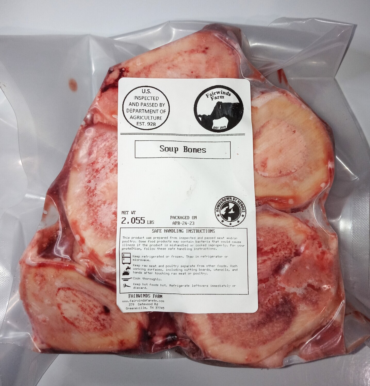 Beef - Soup Bones / Marrow -FWF