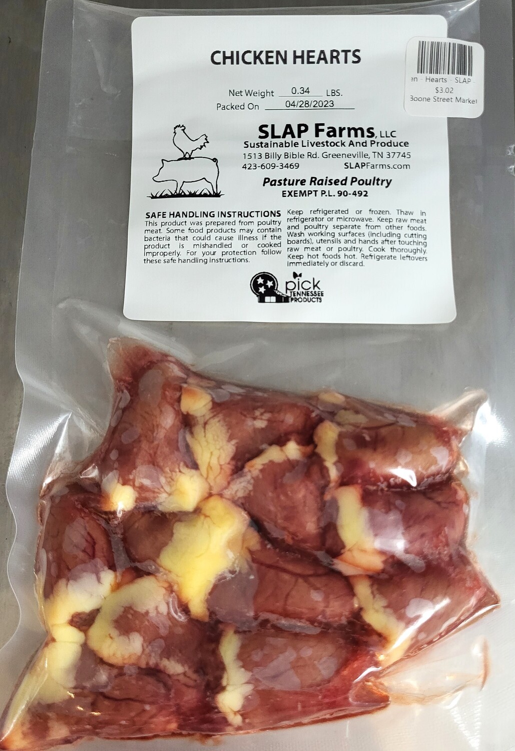 Chicken - Hearts - SLAP