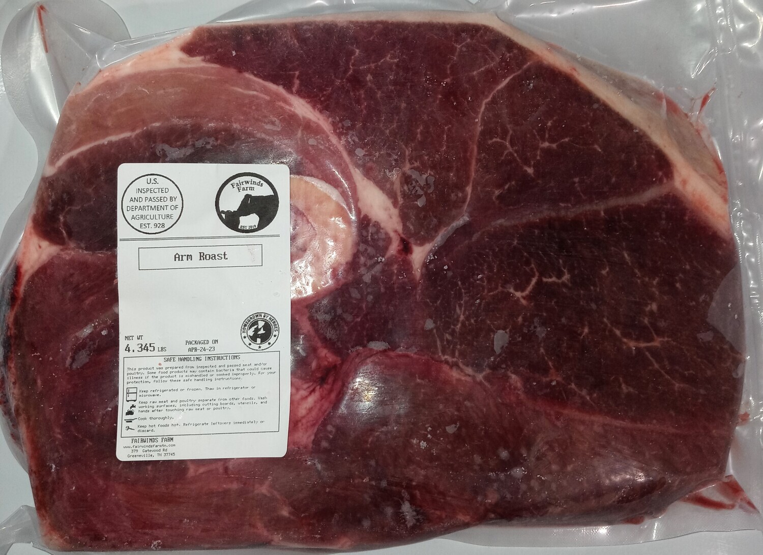 Beef - Arm Roast - FWF