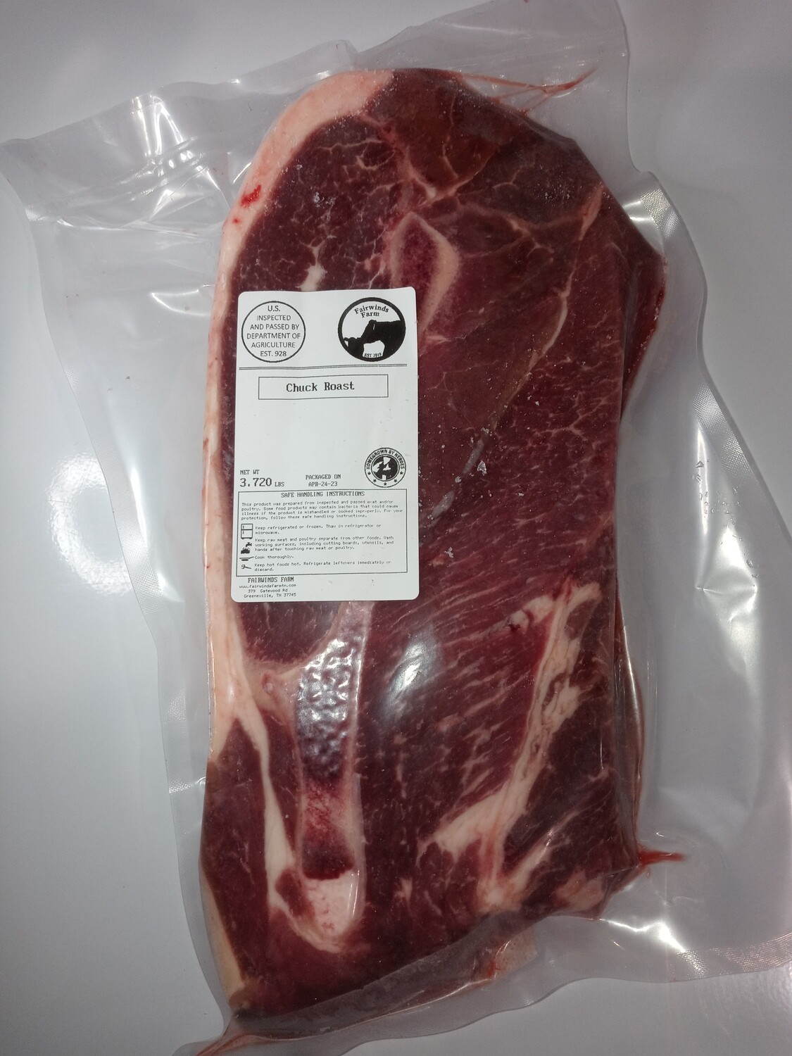 Beef - Chuck Roast - FWF