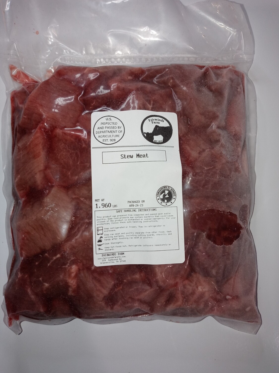 Beef - Stew Meat - FWF