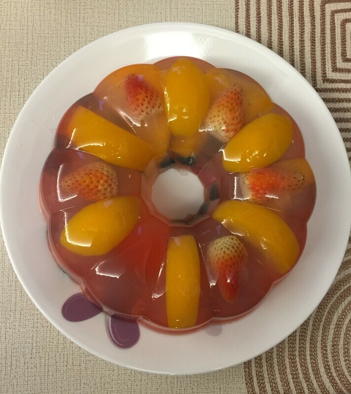 Agar Agar Fruit Jelly