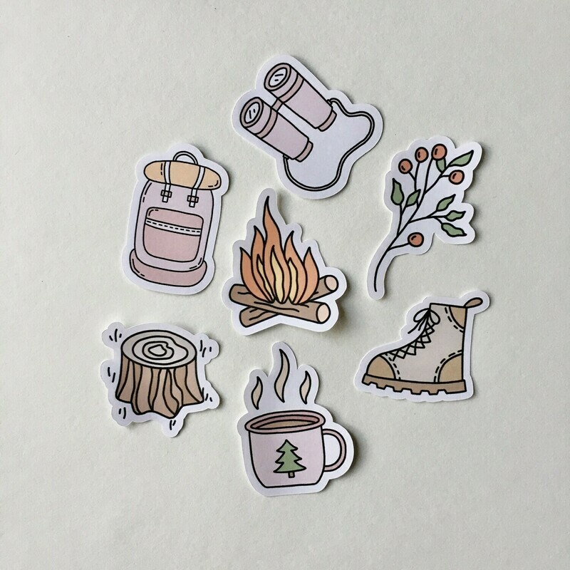 adventure sticker collection