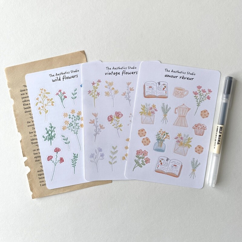 dreamy sticker sheet