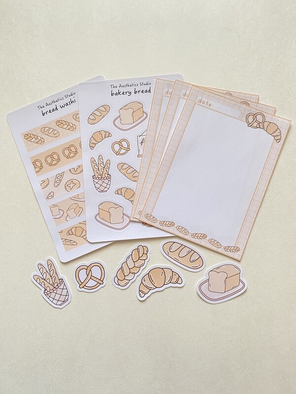 bakery sticker collection