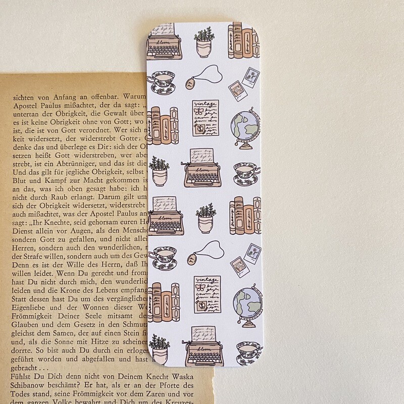 dark and light academia bookmarks