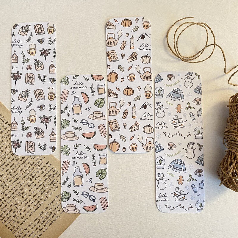 seasons bookmarks