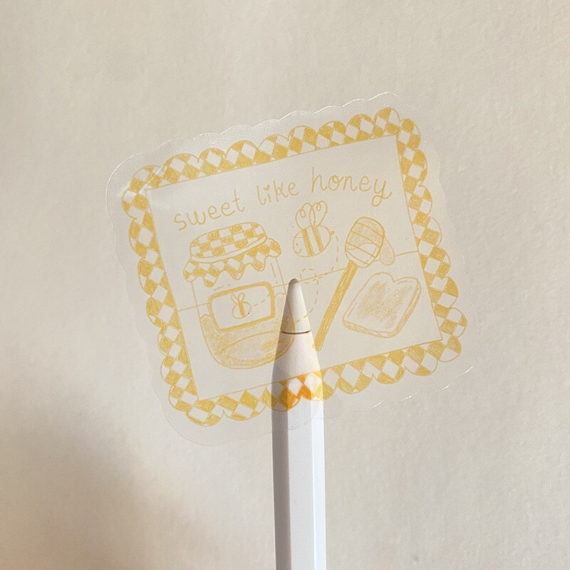 sweet like honey sticker