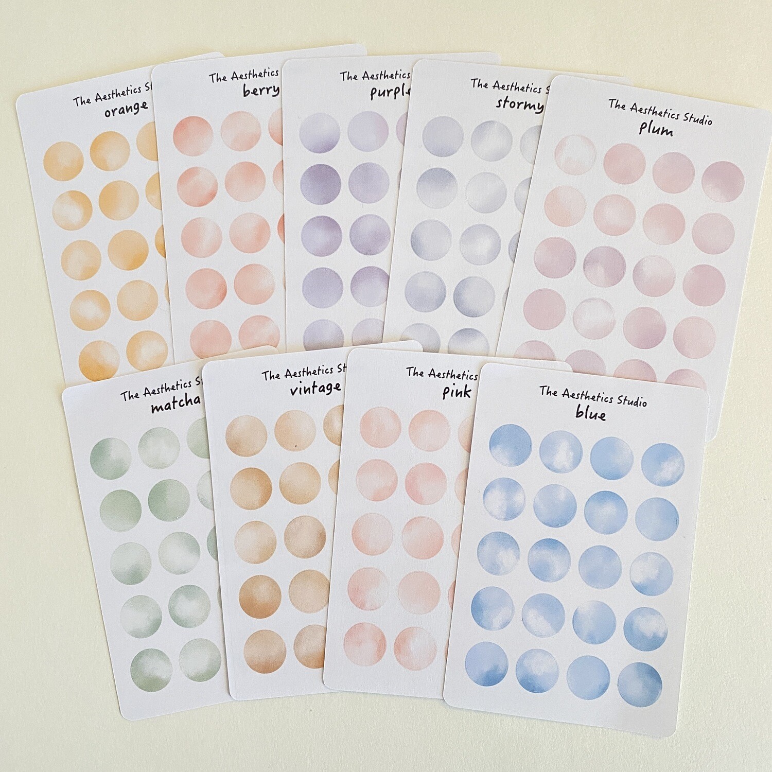 deco dots &amp; hearts sticker sheet