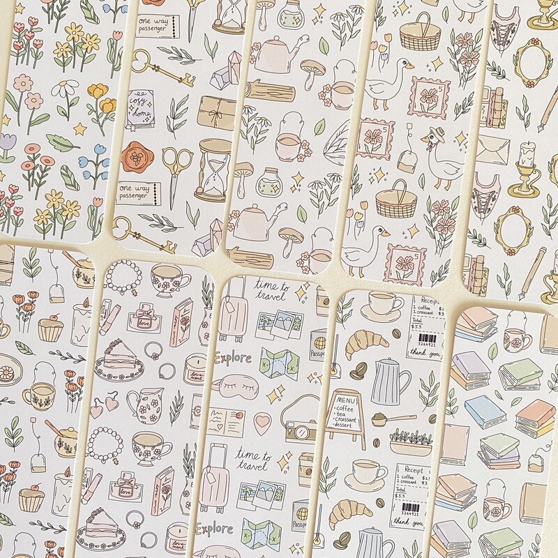the august collection bookmarks