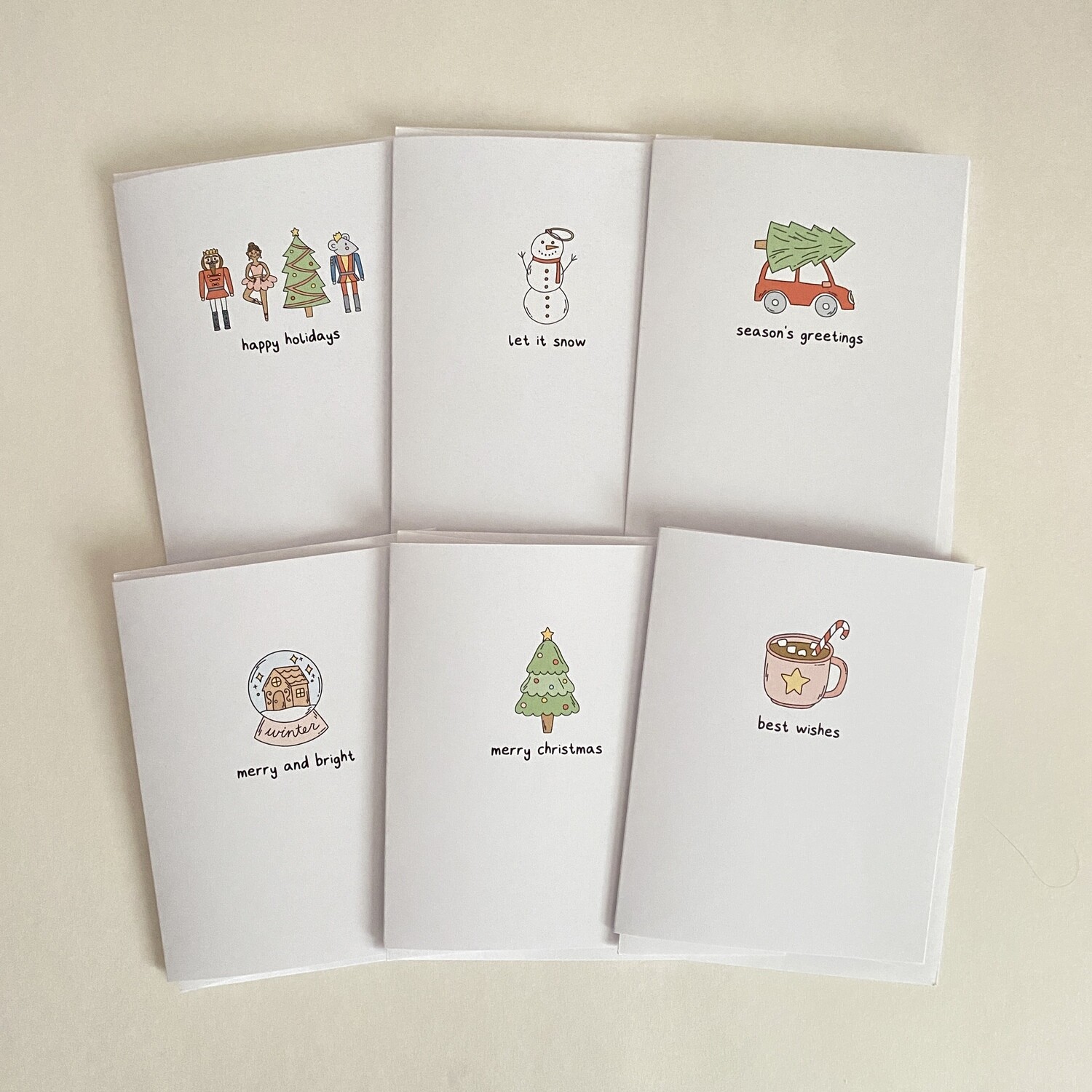 winter greeting card collection