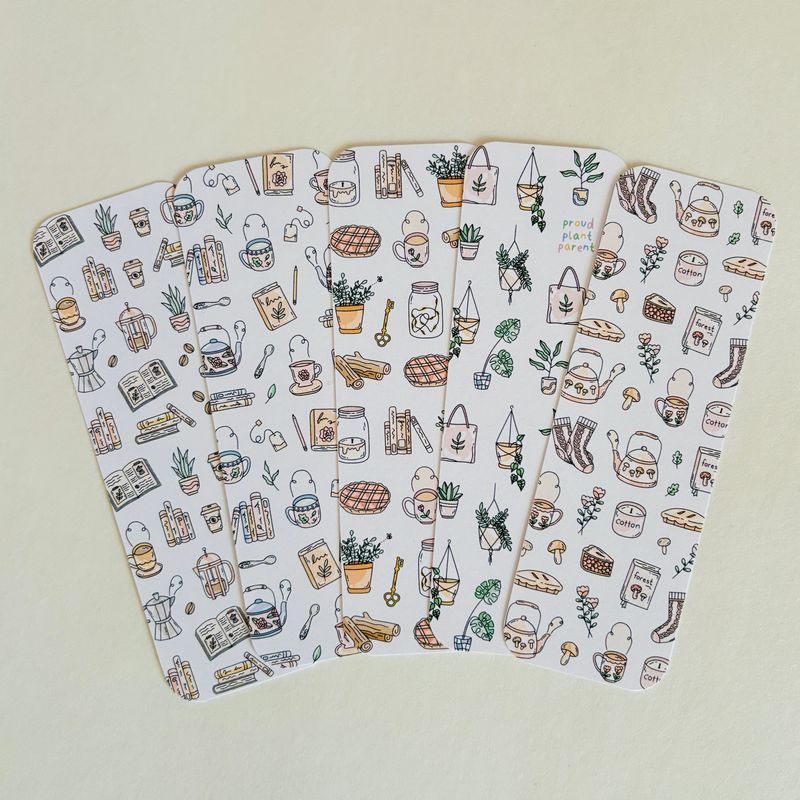 cottagecore bookmarks