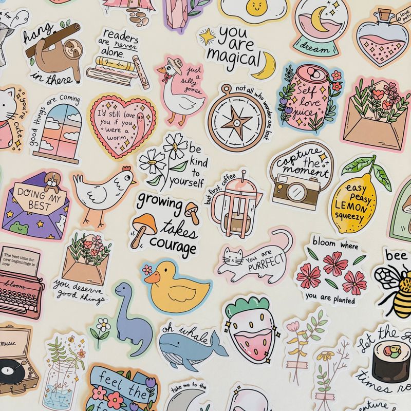 waterproof vinyl sticker collection