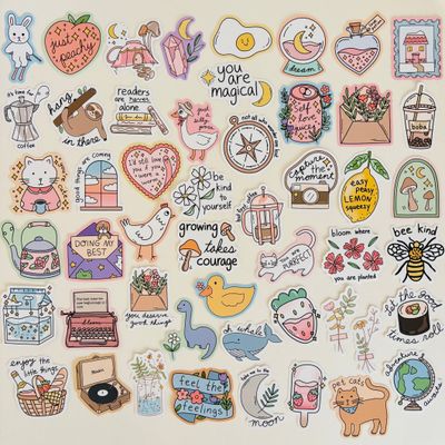 waterproof vinyl sticker collection