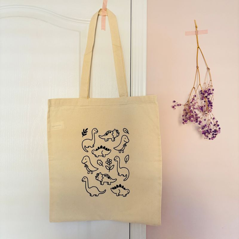 cute cotton tote bags