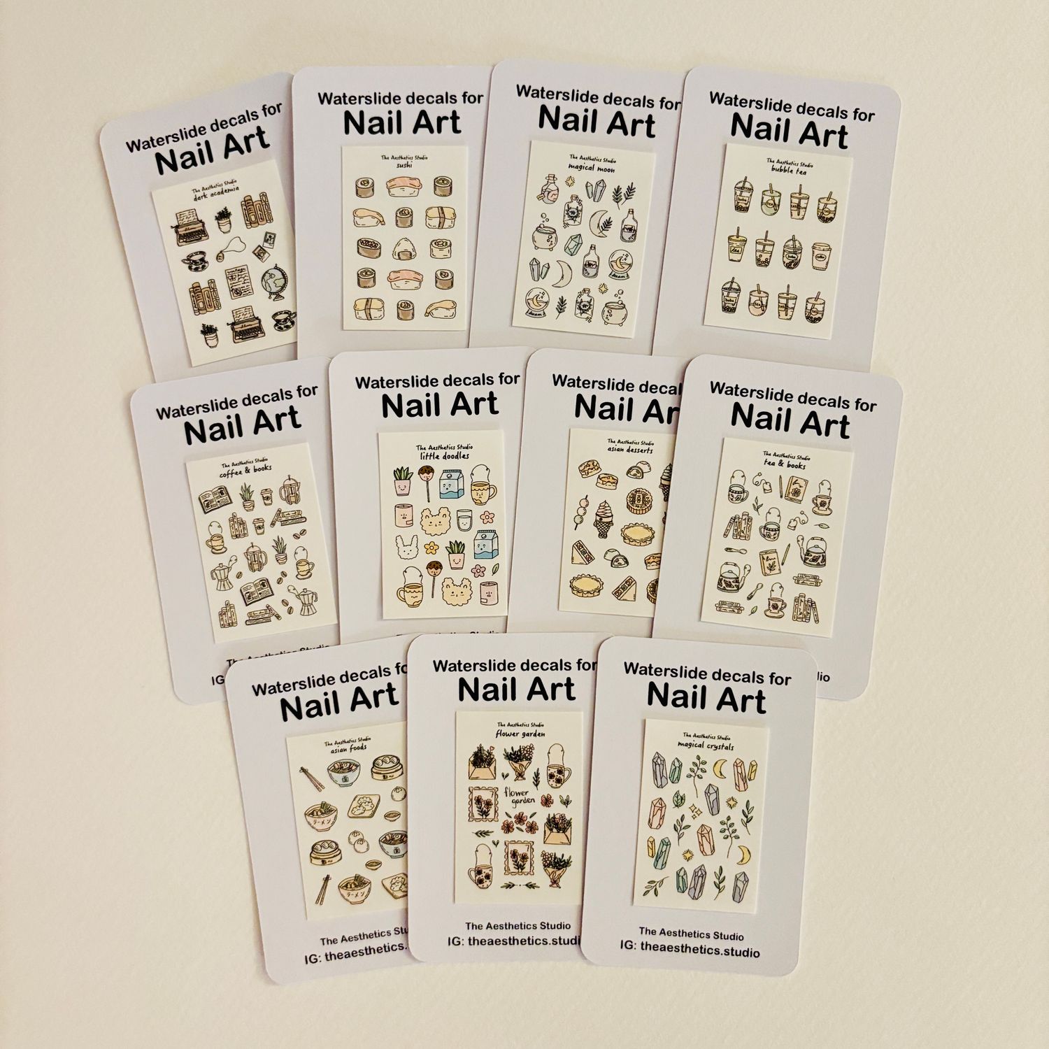 waterslide nail decals