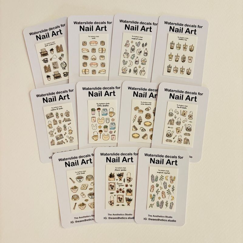 waterslide nail decals