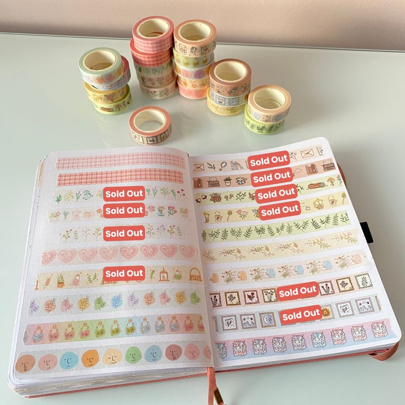 washi tape collection