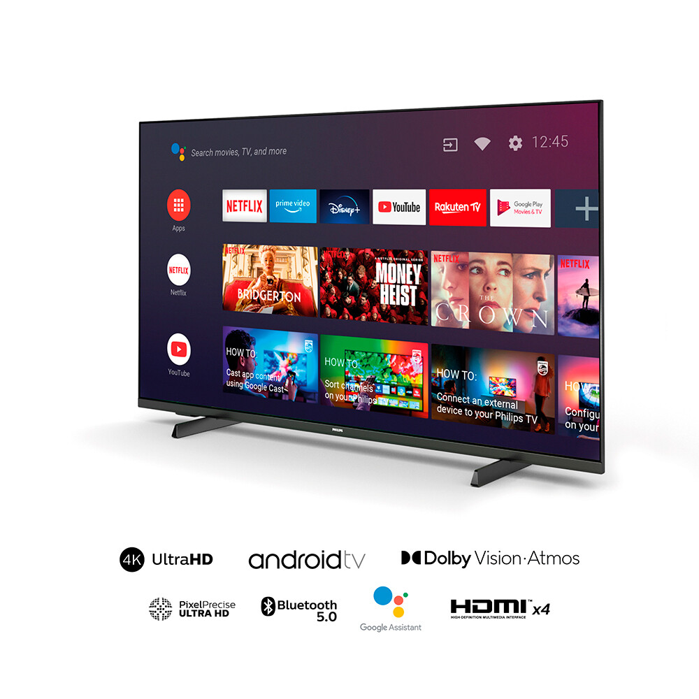 Smart TV Philips LED 4K UHD Android TV 65PUD7406