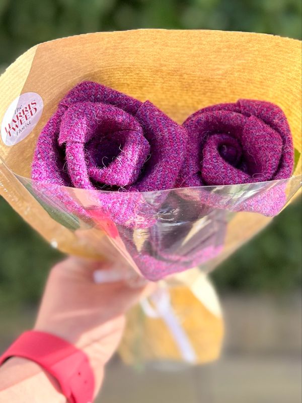 Build Your Harris Tweed® Rose Bouquet