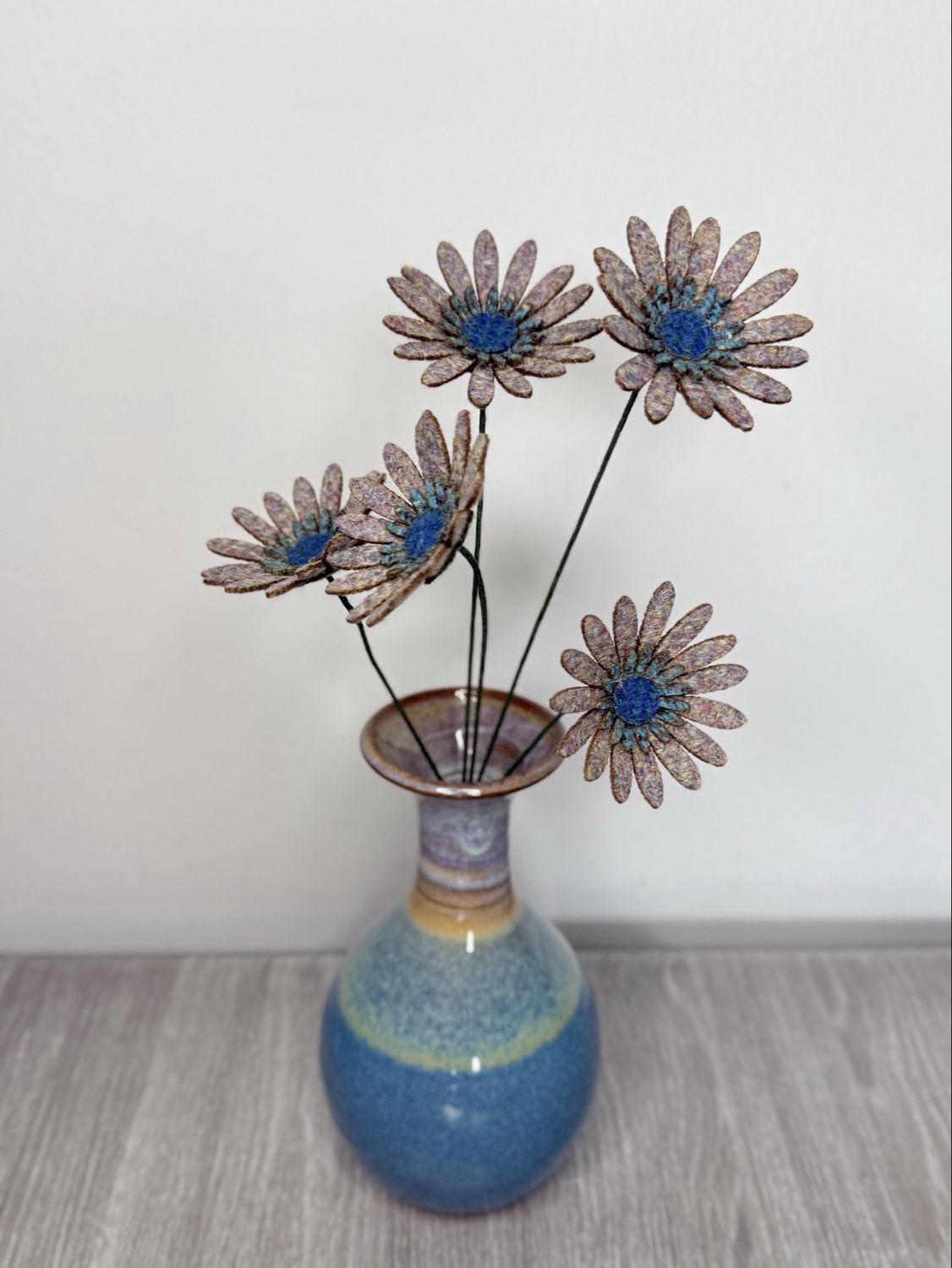 Harris Tweed® Flower Stem x5 Livingstone Daisies