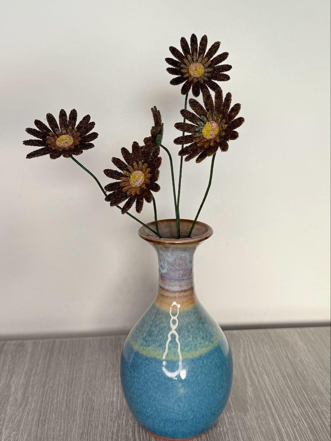 Harris Tweed® Flower Stem X5 Livingstone Daisies