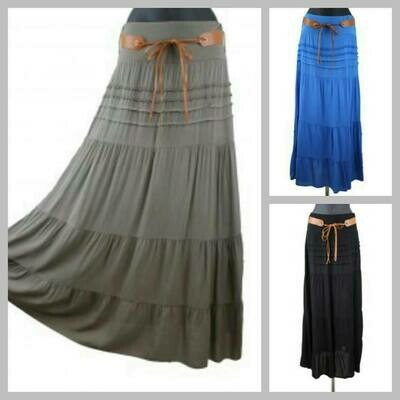 Jupe longue évasée