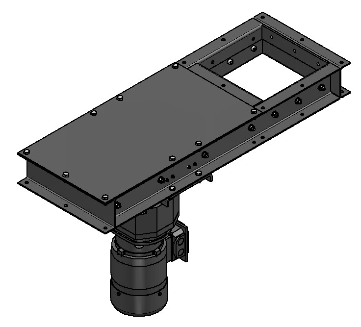 Siloauslaufschieber Siloauslaufschieber