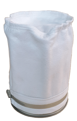 Schlauchfilter mit Korb