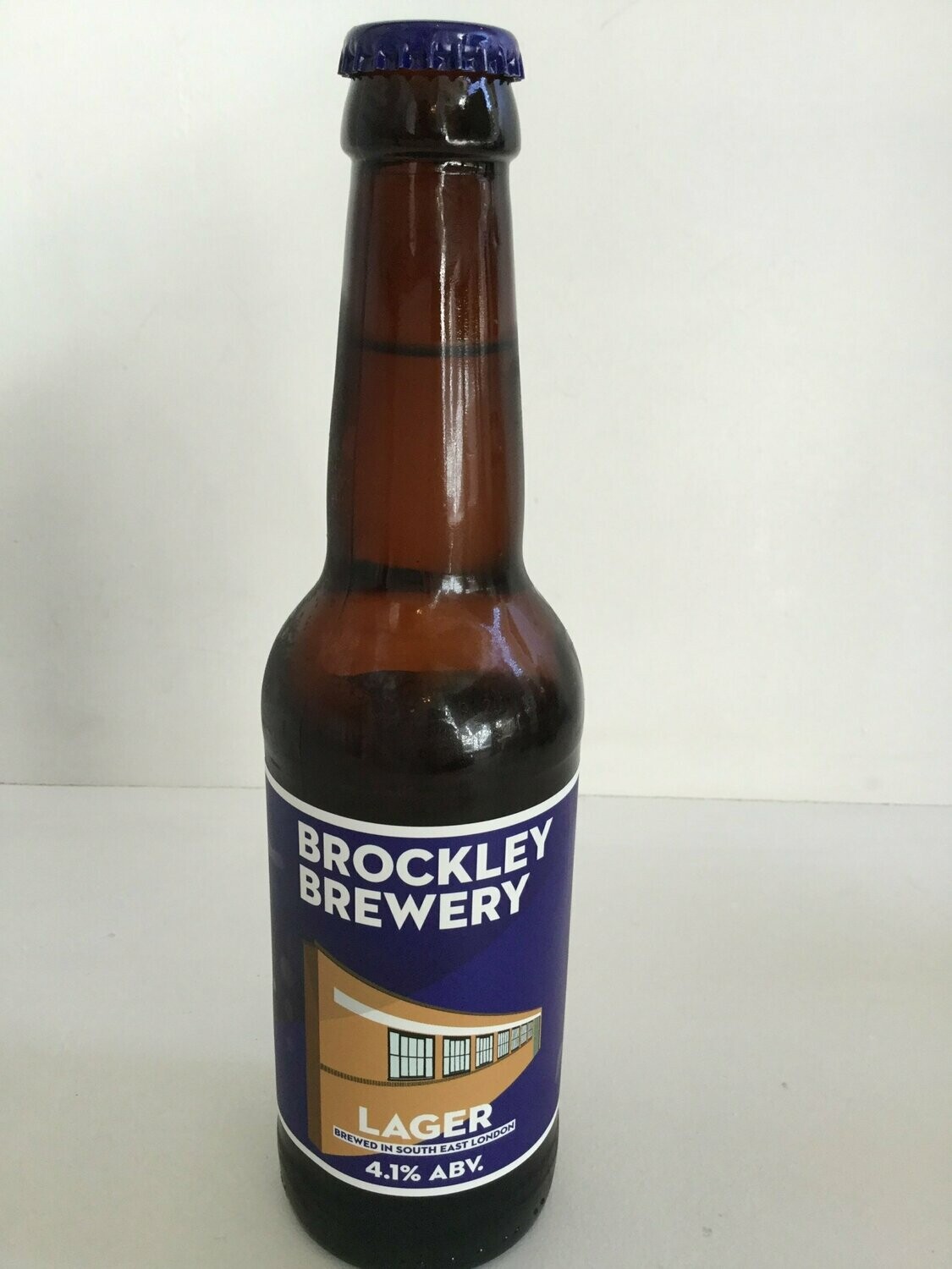 Brockley Brewery Lager, UK 330ml, 4.1%