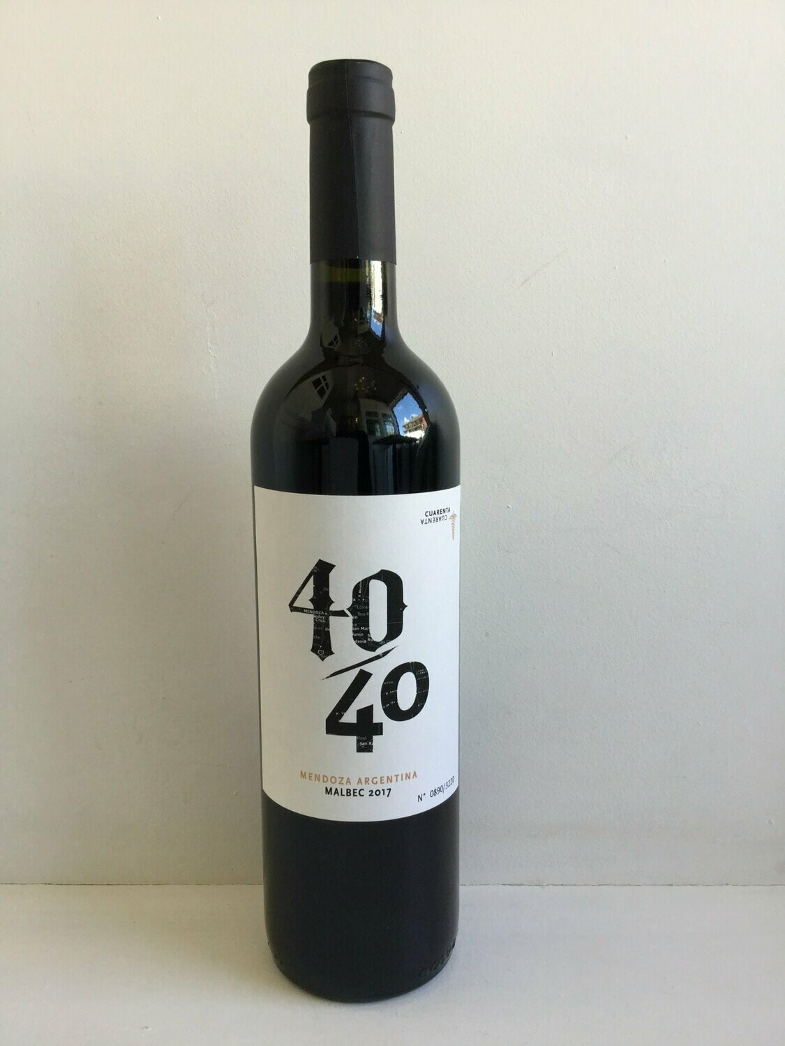 40/40 Cuarenta Malbec, Vitiser, Argentina 2022, 14.5% (750ml)