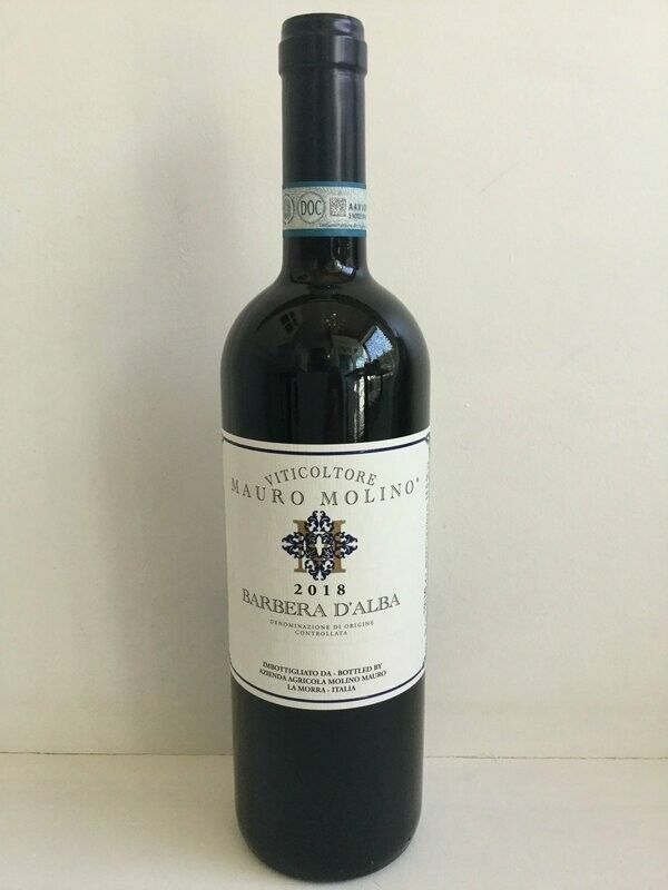 Barbera d‘Alba, Mauro Molino 2022, Italy  14.5% (750ml)