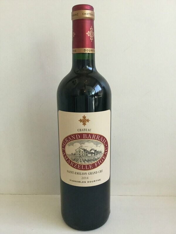 Chateau grand Barrail Lamarzelle Figeac, St Emilion Grand Cru Bordeaux France  2016, 13% (750ml)