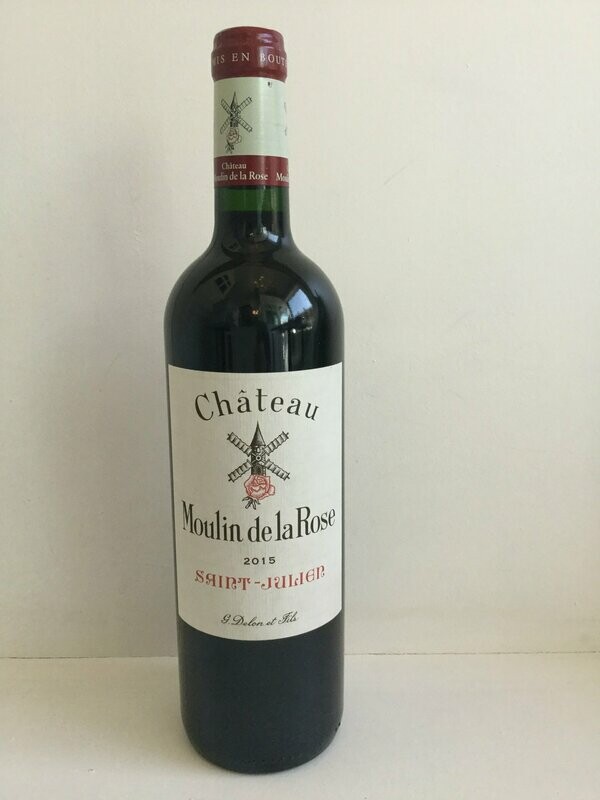 Chateau Moulin de la Rose, Saint Julien Cru Bourgeois, Bordeaux, 2017, 13.5% (750ml)