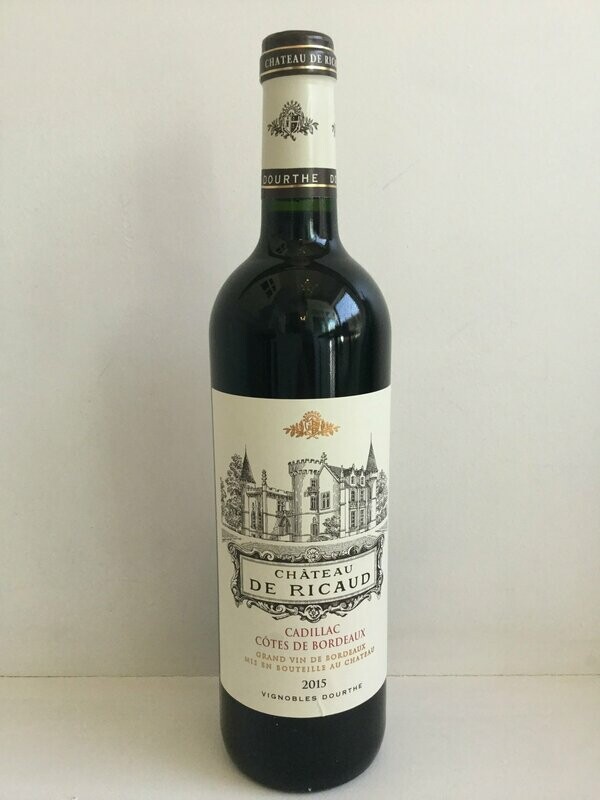 Chateau De Ricaud, Cadillac Bordeaux France 2018 15% (750ml)