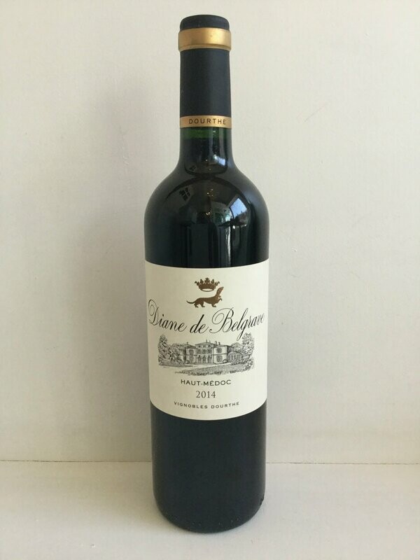 Diane de Belgrave, Haut Medoc, Bordeaux France 2016, 13% (750ml)