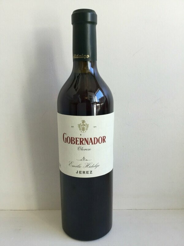 Gobernador Oloroso, Emilio Hidalgo, Jerez, Sherry 750ml