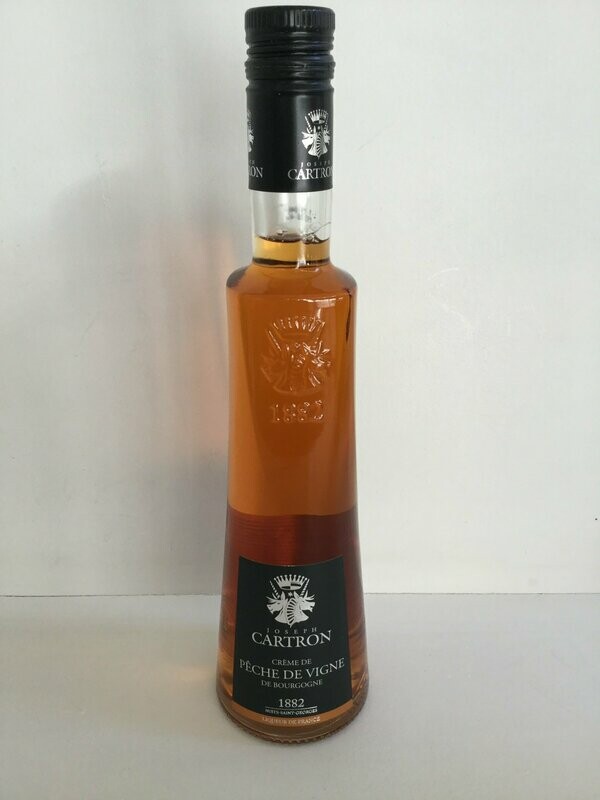 Peach liqueur Cartron , 18% 500ml
