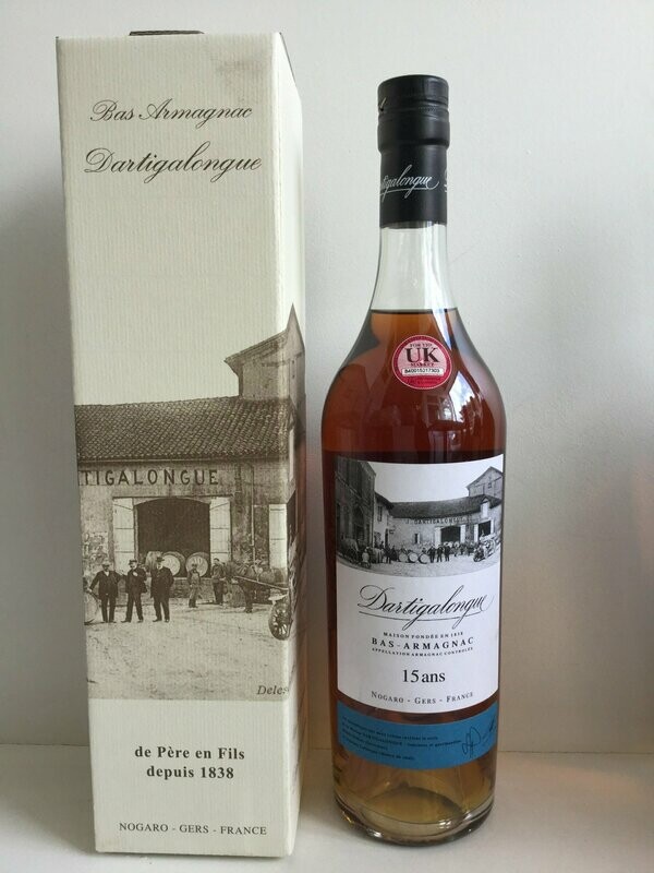 Bas Armagnac Dartigalongue 15 years old