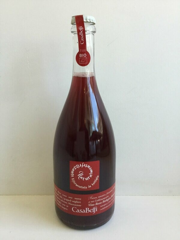 Casa Belfi Vino Rosso Frizzante, 2022, 11.5%, Italy , 750ml