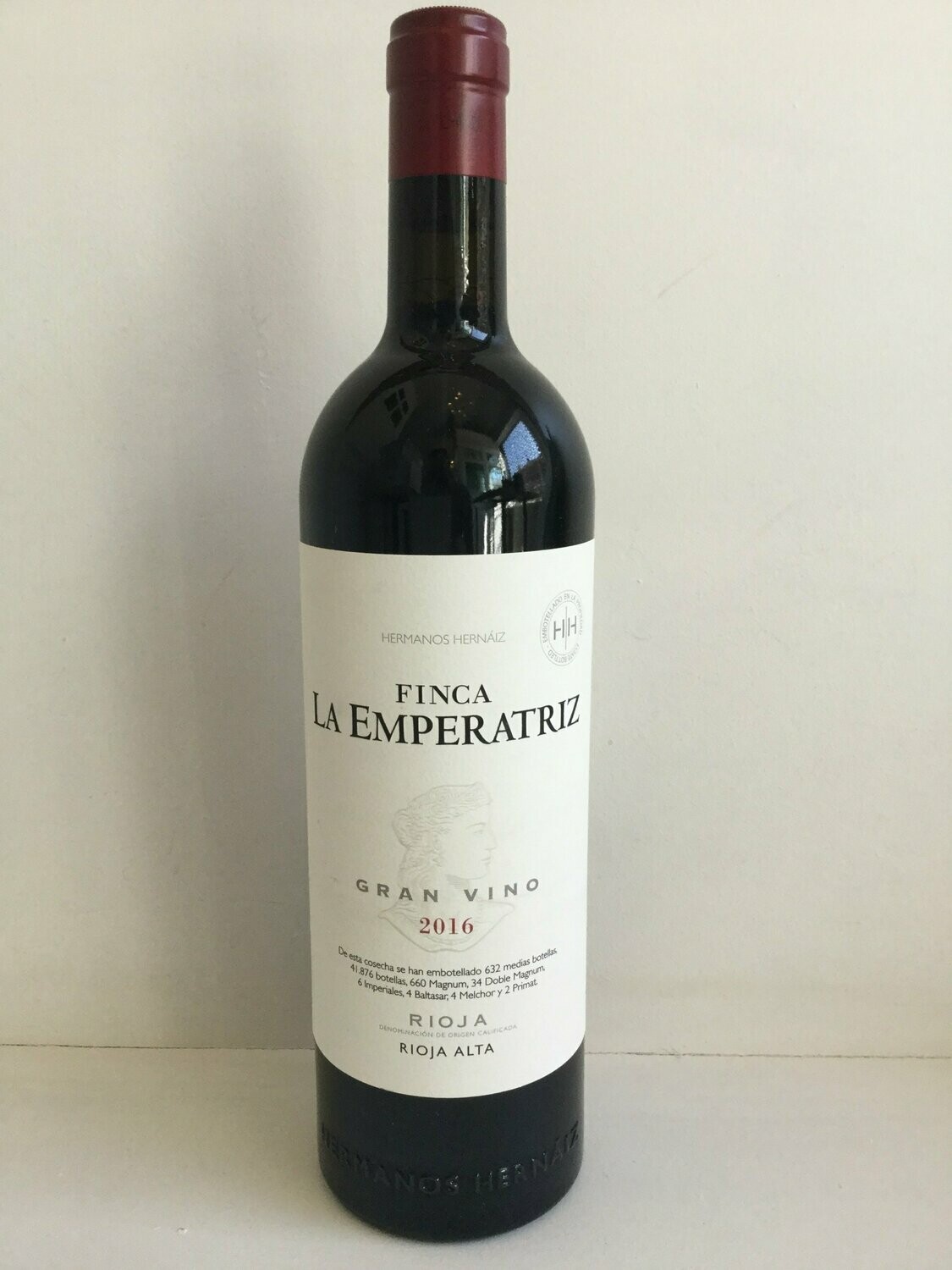 Rioja Finca La Emperatriz Gran Vino 14.5%, 2018 (750ml)