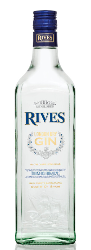 Rives London dry Gin, 70Cl, 37.5% Spain
