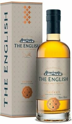 The English Smokey Oak, Whisky 70cl single malt Norfolk England