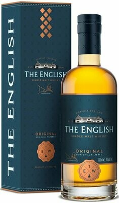 The English Original Whisky 43% 70cl, single Malt, Norfolk England