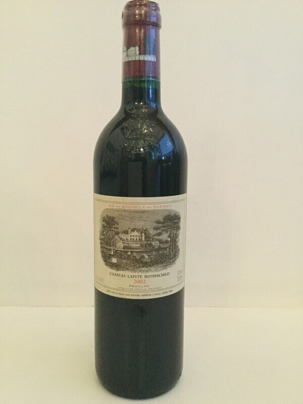 Chateau Lafite Rothschild, Pauillac , Bordeaux France, 2002 (750ml)