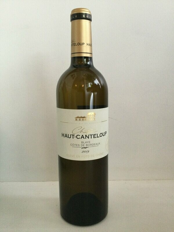 Chateau Haut Canteloup, Bordeaux white, France, 2021,  14% ABV, 750ml.